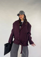 Carica l'immagine nel visualizzatore di Gallery, COAT PURPLE BELT

