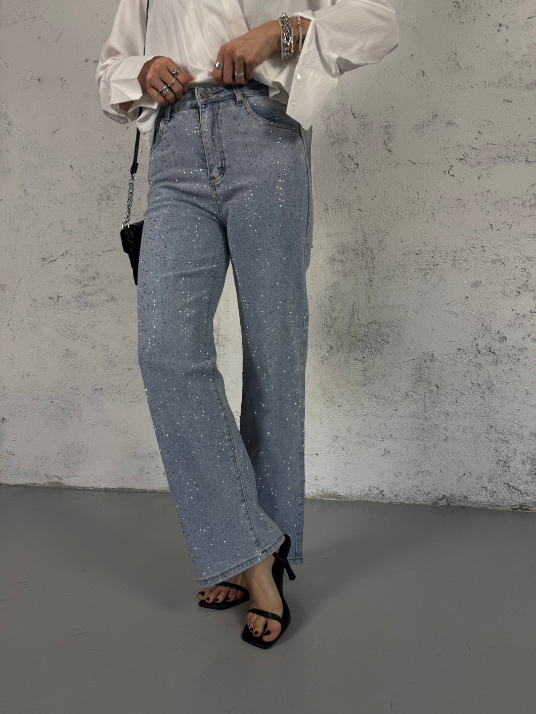 shimmer jeans