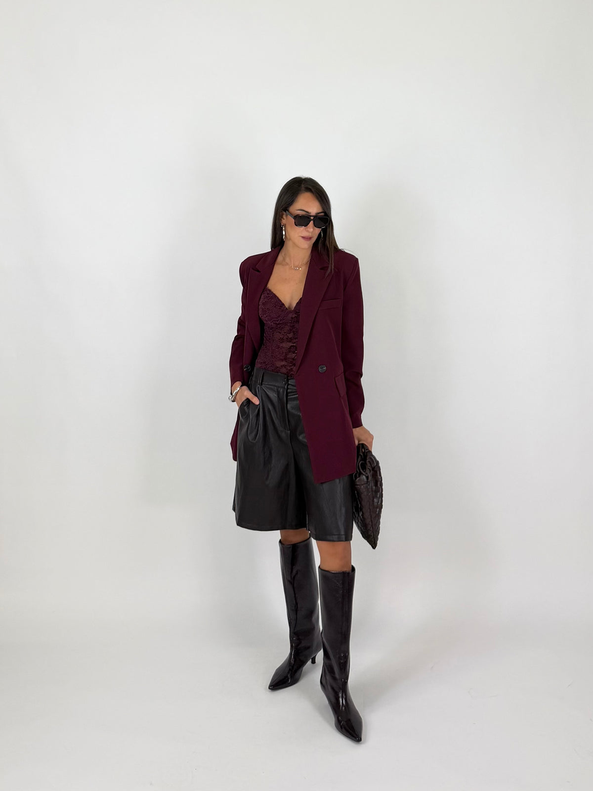 BLAZER LUCREZIA VINO