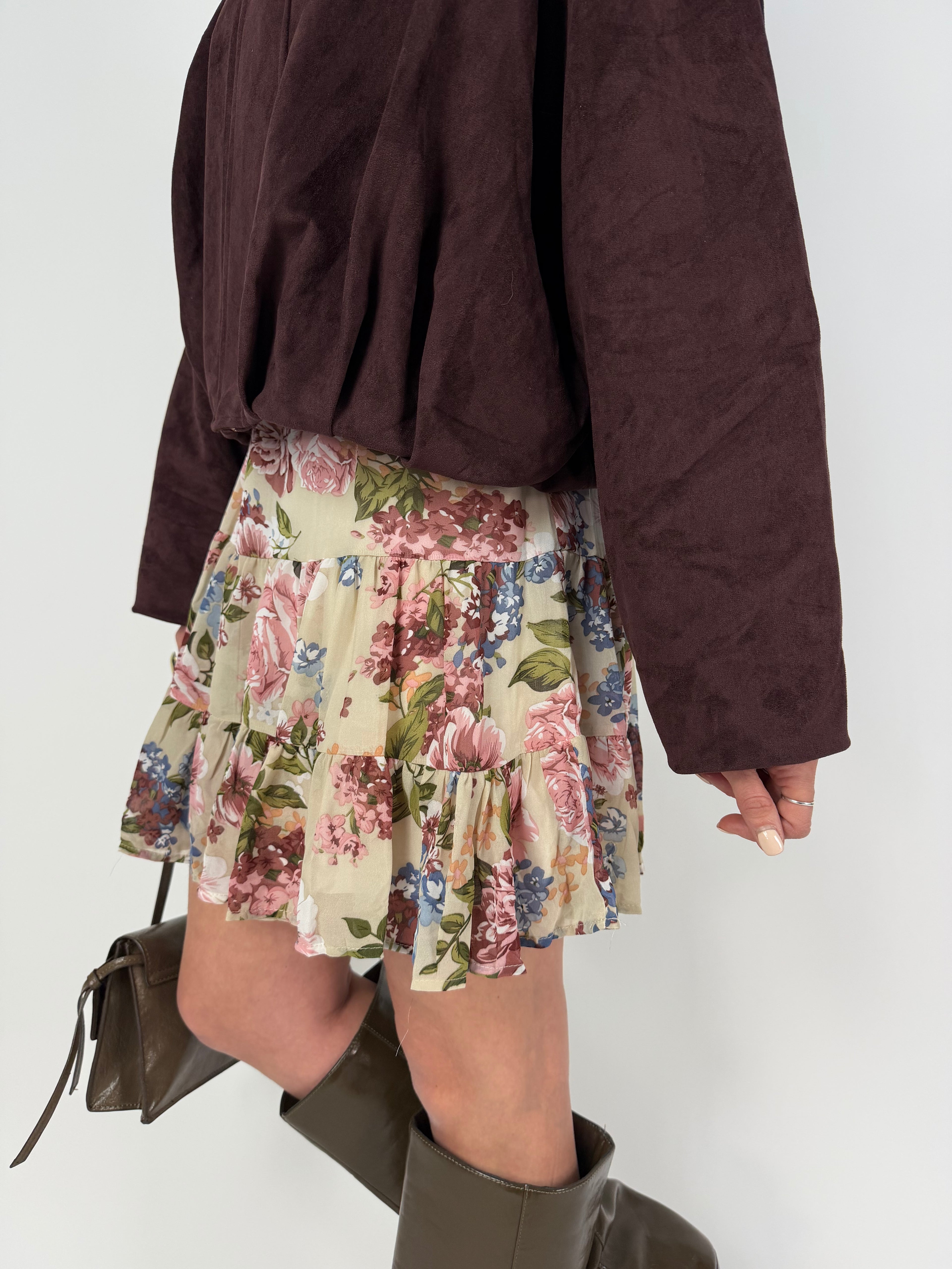 GIUBBINO BLOOM BORDEAUX