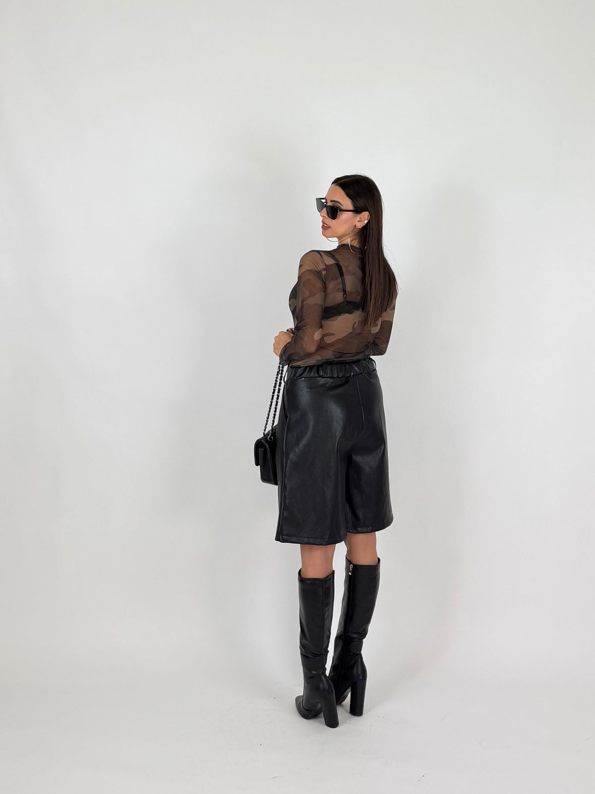 BERMUDA ECOPELLE BLACK