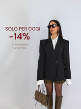 Carica l'immagine nel visualizzatore di Gallery, BLAZER SHOL NERO
