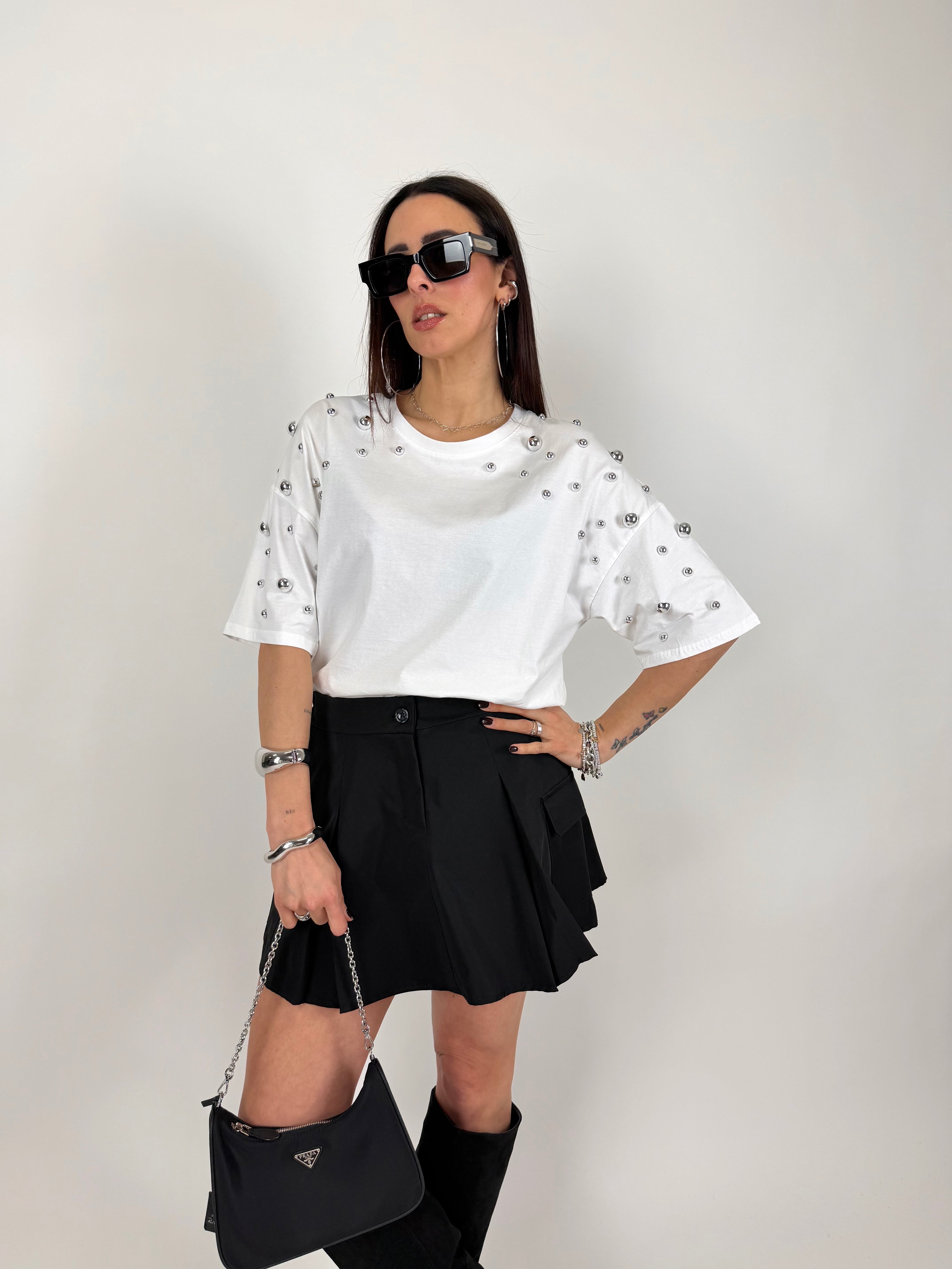 POCKET SKIRT NERA