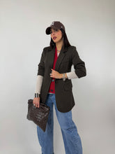 Carica l&#39;immagine nel visualizzatore di Gallery, BLAZER CLASSY MOKA
