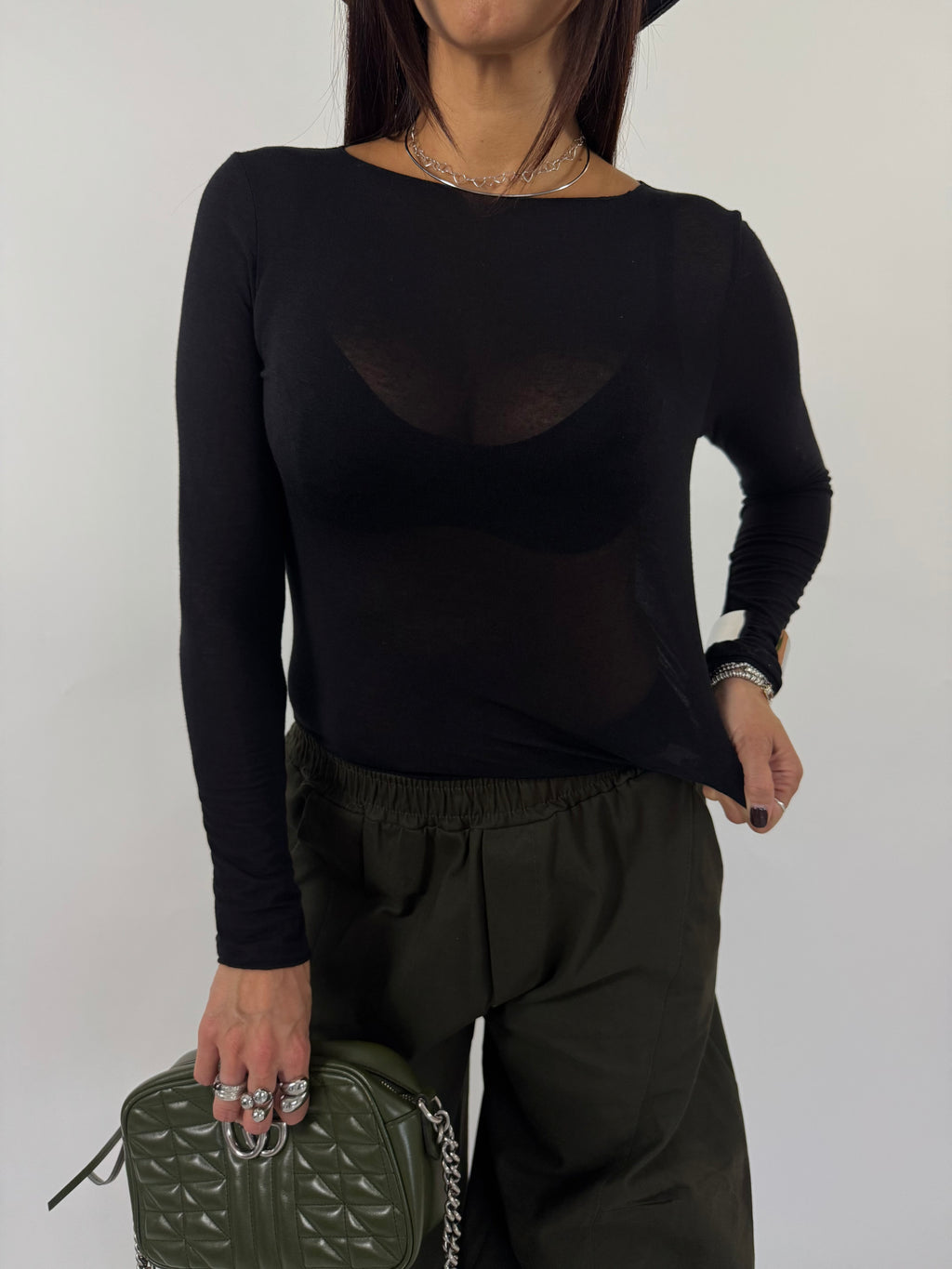 MAGLIA VELO NERA