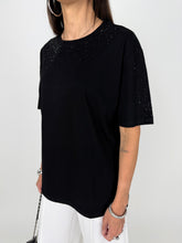 Carica l'immagine nel visualizzatore di Gallery, T-SHIRT BLACK SHINE
