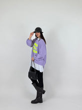 Carica l'immagine nel visualizzatore di Gallery, FELPA CRÈME LILLA
