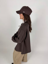 Carica l'immagine nel visualizzatore di Gallery, FELPA WIDE MOKA
