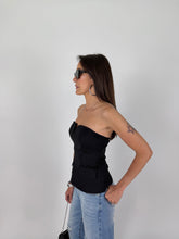 Carica l'immagine nel visualizzatore di Gallery, BUSTIER BLACK
