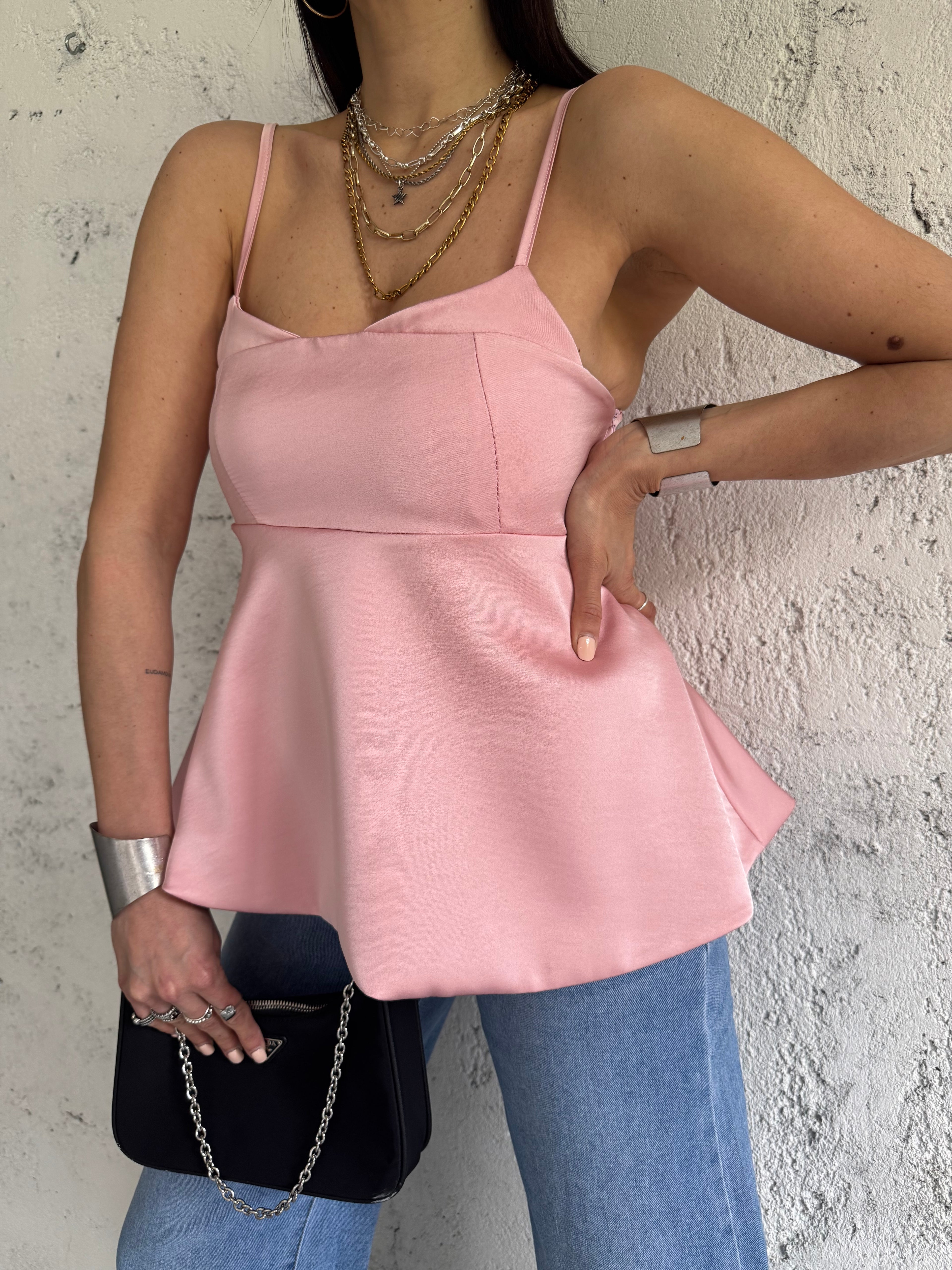 TOP SATIN