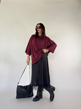 Carica l&#39;immagine nel visualizzatore di Gallery, SKIRTY SLIP NERA
