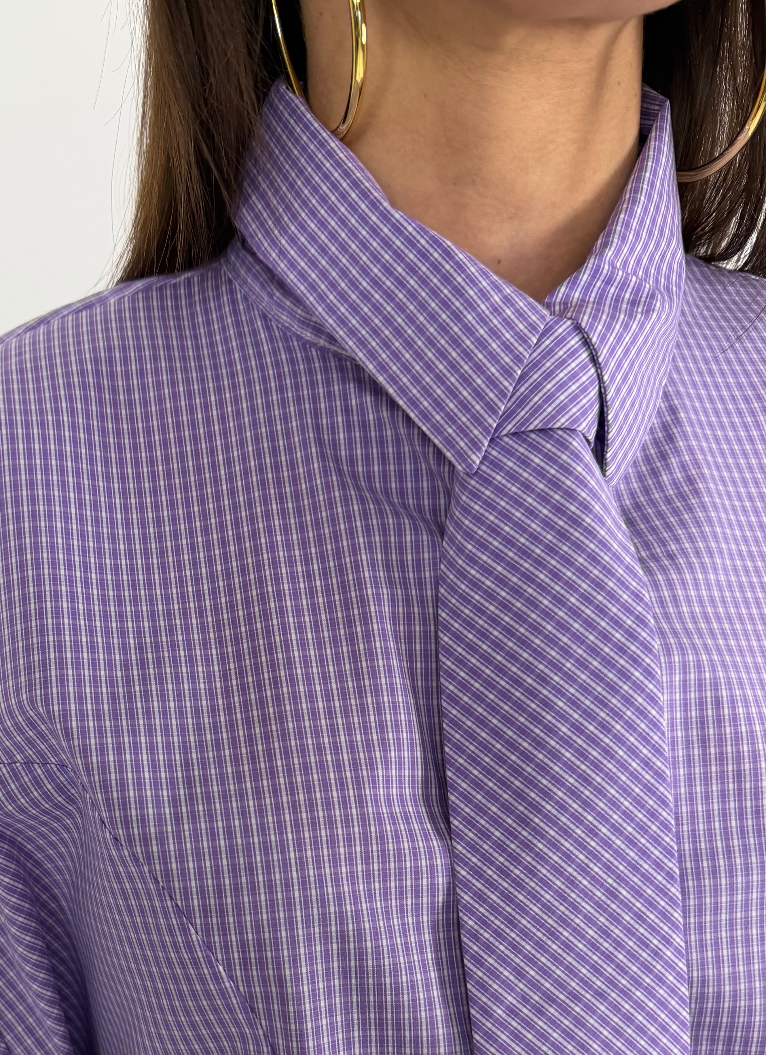 CAMICIA TYE VIOLET