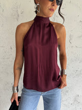 Carica l&#39;immagine nel visualizzatore di Gallery, TOP NECK SATIN
