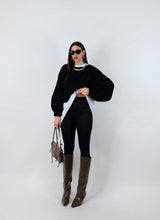 Carica l'immagine nel visualizzatore di Gallery, LEGGINS BLACK
