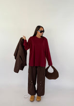 Carica l&#39;immagine nel visualizzatore di Gallery, T-SHIRT SHOL BORDEAUX
