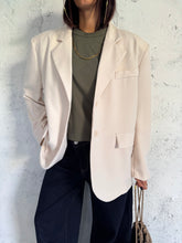 Carica l&#39;immagine nel visualizzatore di Gallery, BLAZER LOOSE FIT AVORIO
