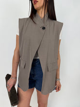 Carica l'immagine nel visualizzatore di Gallery, GILET ONE TAUPE
