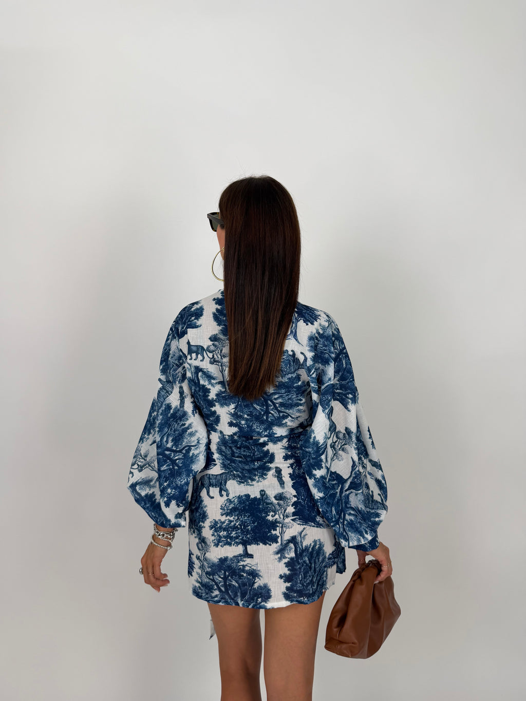 PAREO DRESS BLU