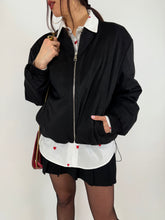 Carica l'immagine nel visualizzatore di Gallery, BOMBER SOFT NERO
