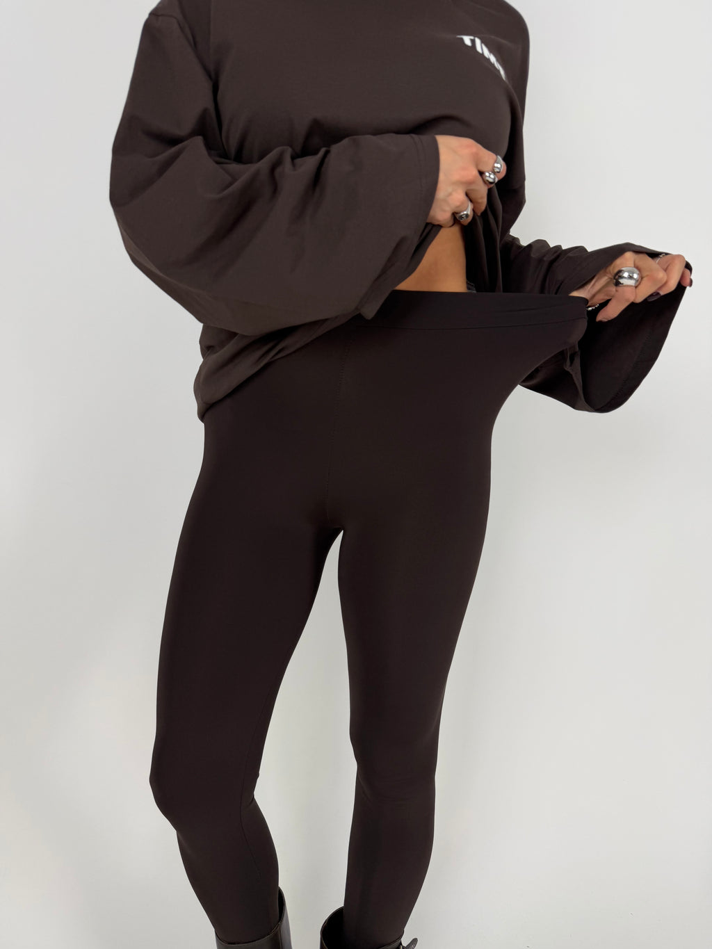 LEGGINS STAFFA CHOCO