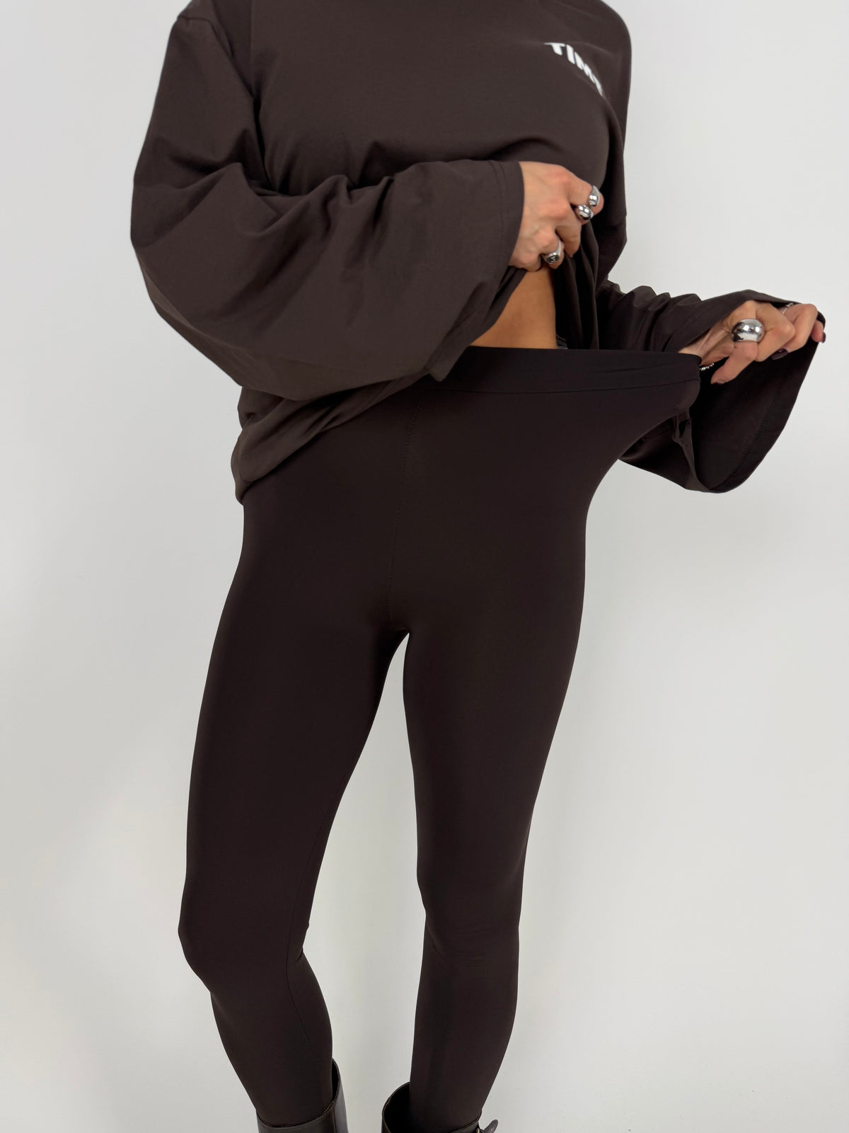LEGGINS STAFFA CHOCO