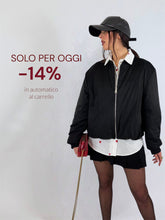 Carica l'immagine nel visualizzatore di Gallery, BOMBER SOFT NERO
