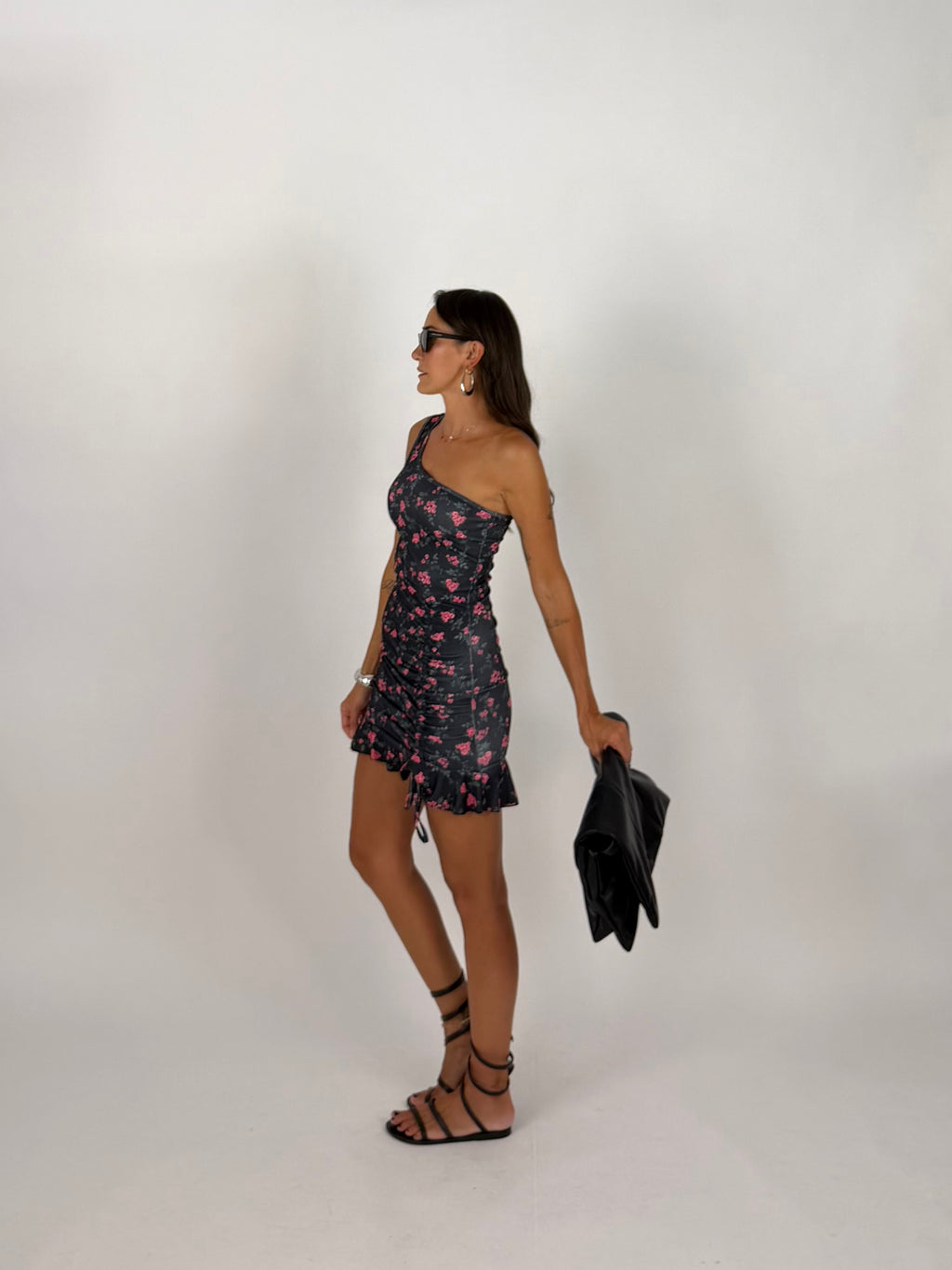 ABITO SOFT FLOWER NERO