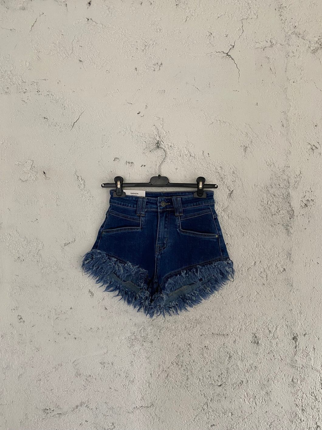 SHORTS DENIM FRAYED