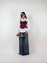 Carica l'immagine nel visualizzatore di Gallery, CORPETTO BORDEAUX
