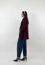 Carica l&#39;immagine nel visualizzatore di Gallery, BLAZER CLASSY BORDEAUX
