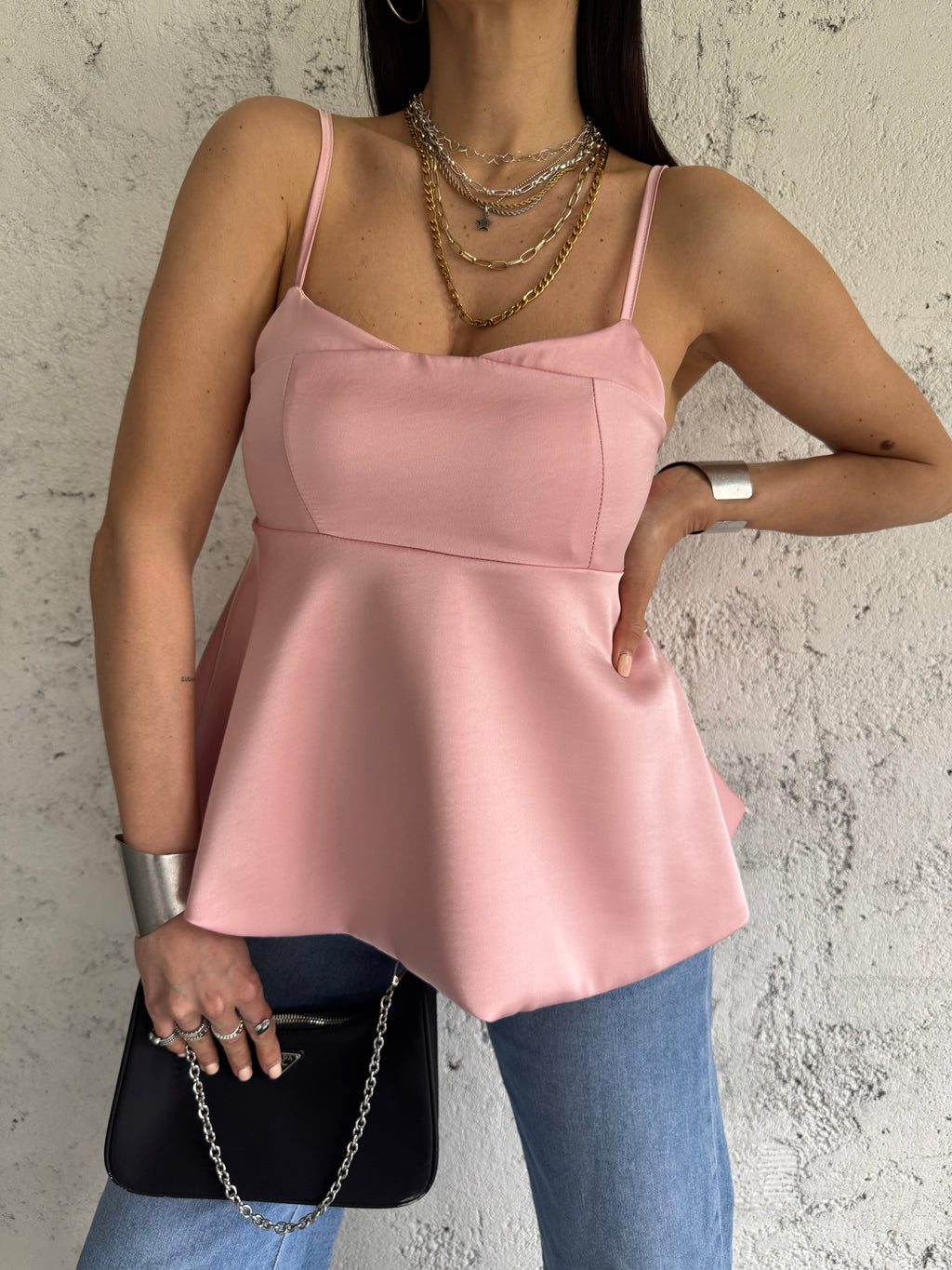 TOP SATIN