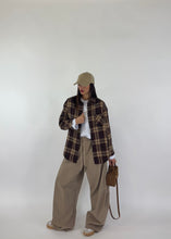 Carica l&#39;immagine nel visualizzatore di Gallery, CAMICIA CHECK BORDEAUX
