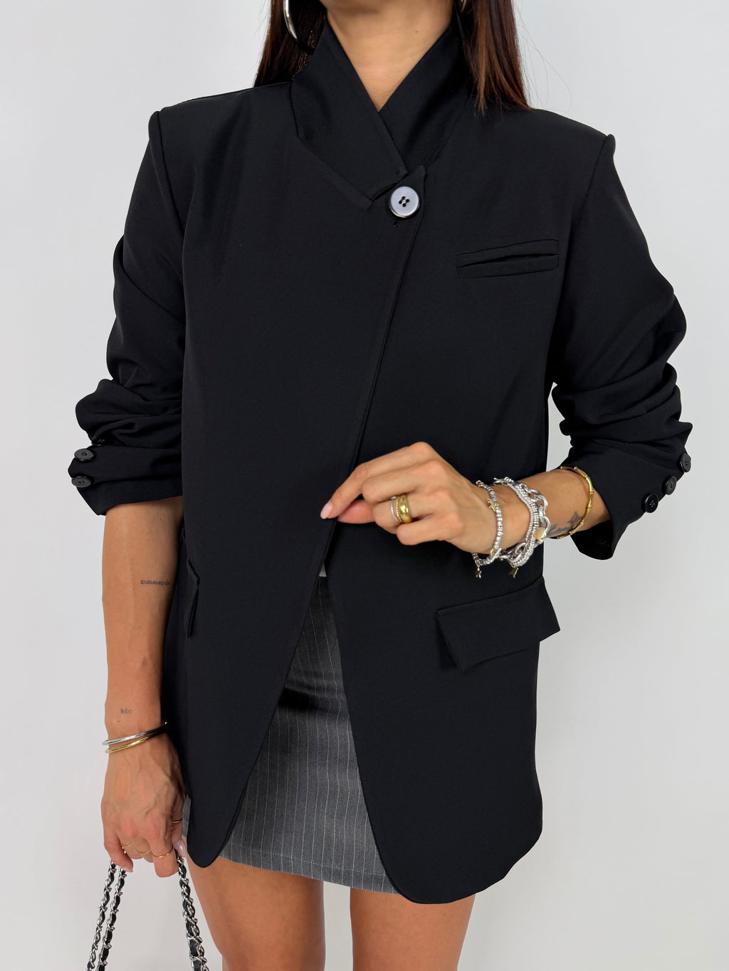 BLAZER SIDE NERO
