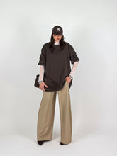 Carica l'immagine nel visualizzatore di Gallery, FELPA WIDE MOKA
