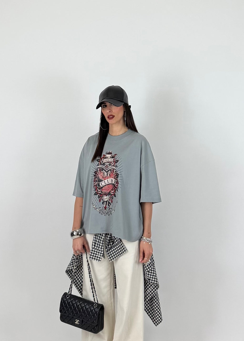 GIOLÍA CLUB T-SHIRT STONE