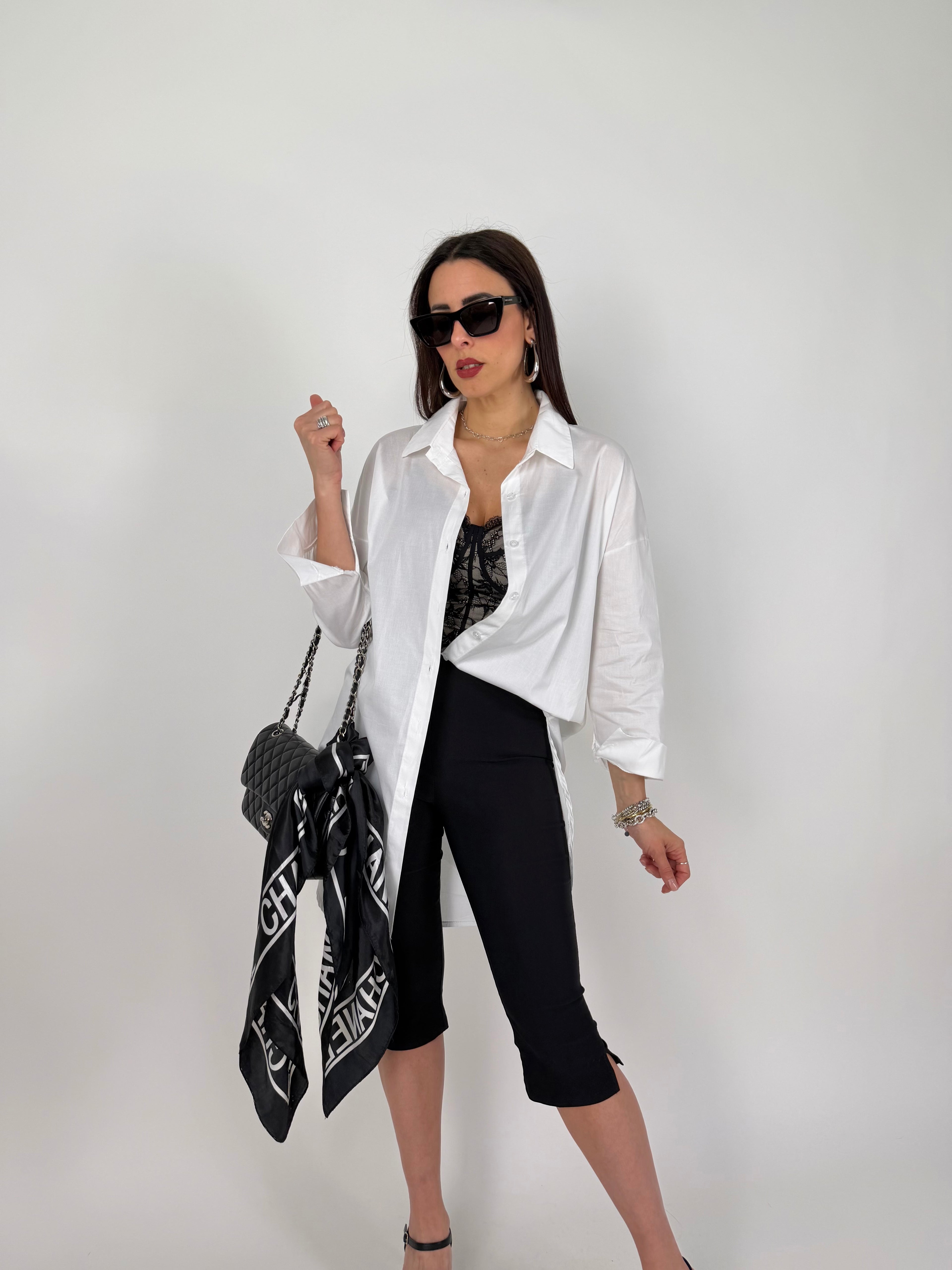 LONGLINE SHIRT BIANCA