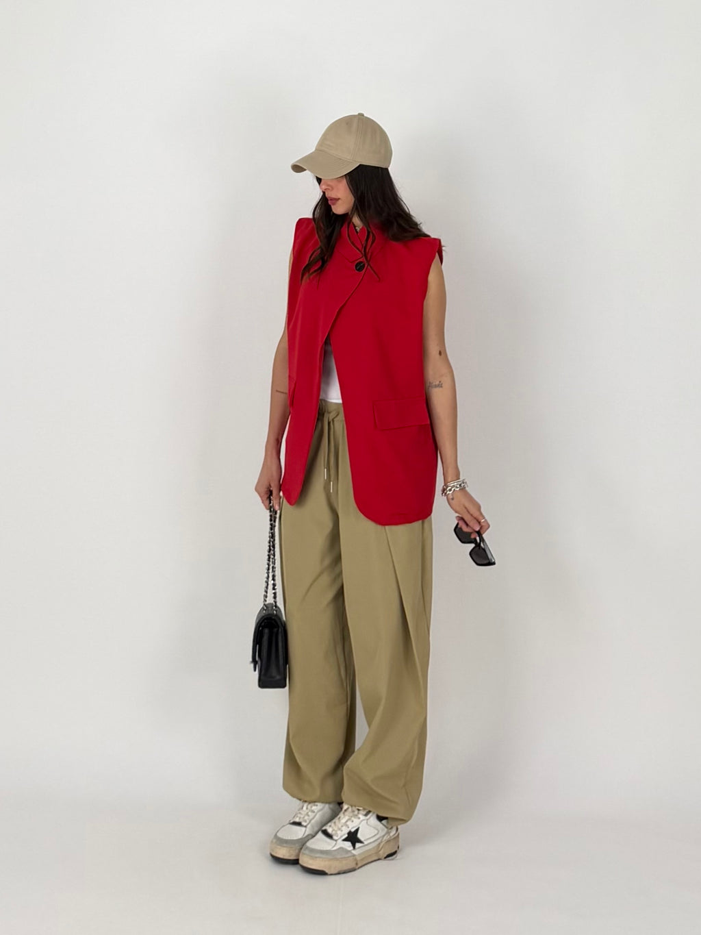 GILET ONE ROSSO