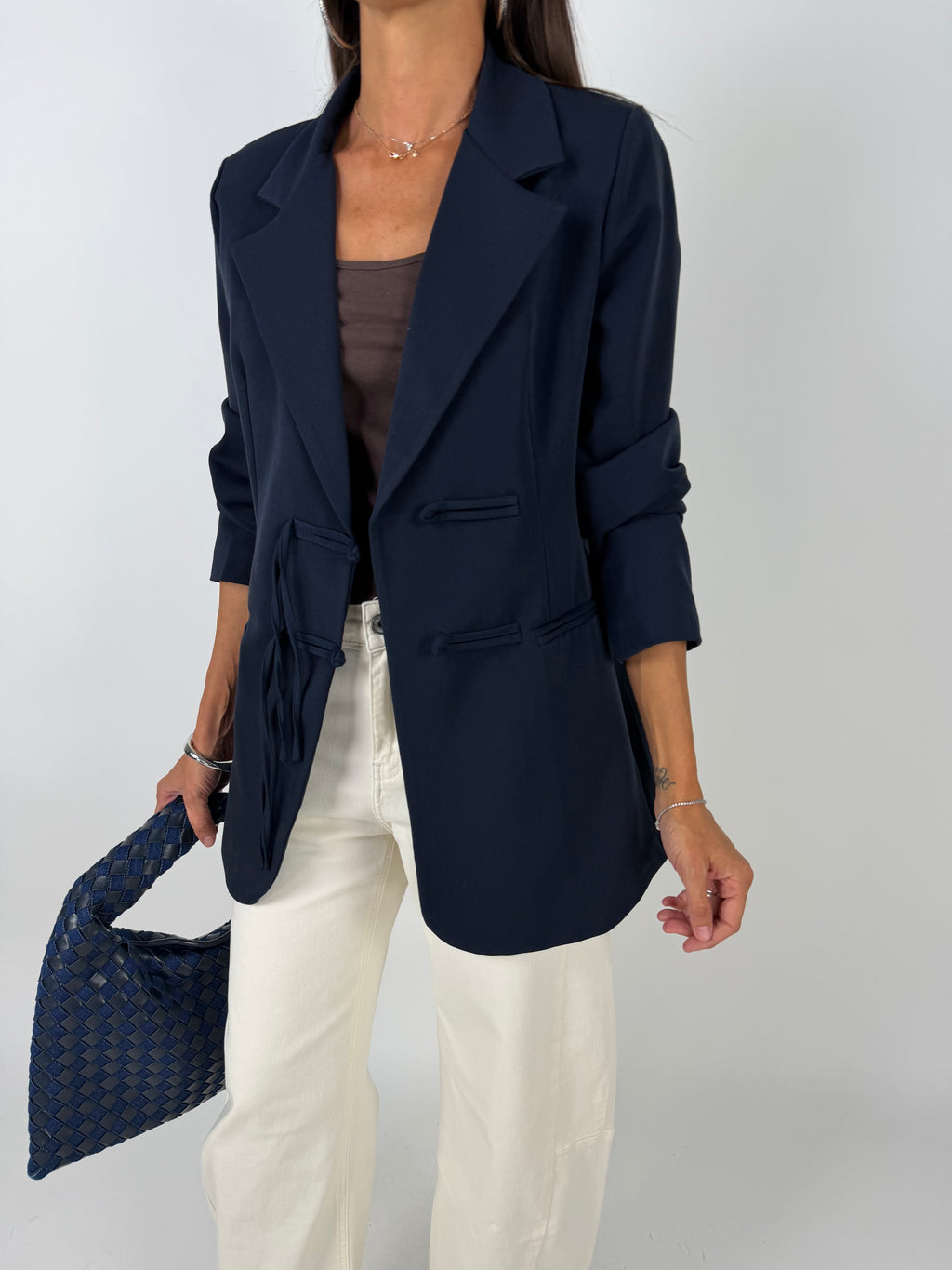 BLAZER ALAMARI BLU