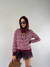 Carica l&#39;immagine nel visualizzatore di Gallery, CARDIGAN STRIPES ROSA
