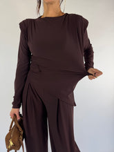 Carica l&#39;immagine nel visualizzatore di Gallery, POINTED SUIT CACAO
