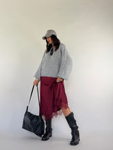 Carica l&#39;immagine nel visualizzatore di Gallery, SKIRTY SLIP BORDEAUX
