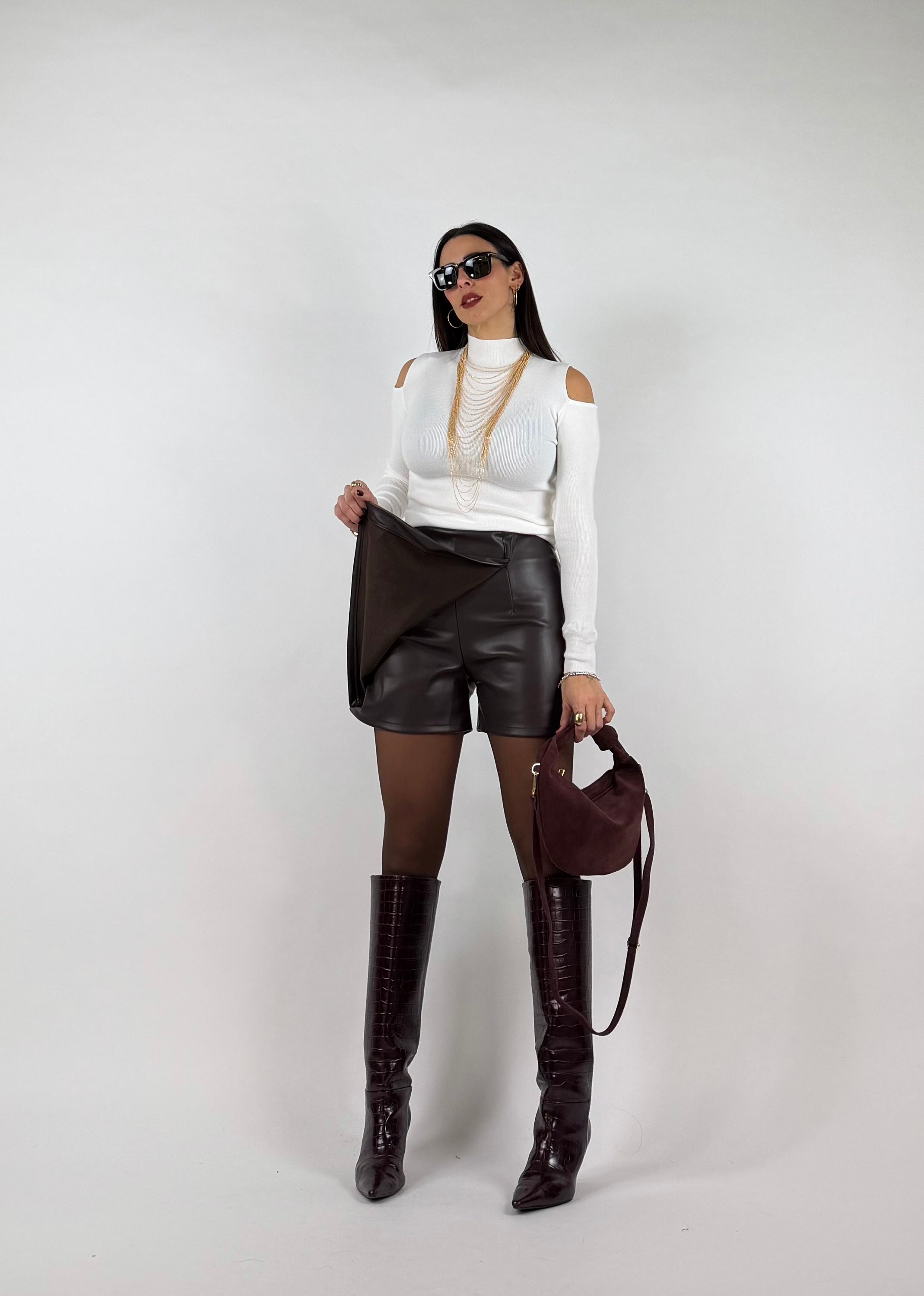 MOON BAG BORDEAUX