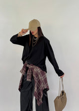 Carica l&#39;immagine nel visualizzatore di Gallery, CAMICIA CHECK VIOLA
