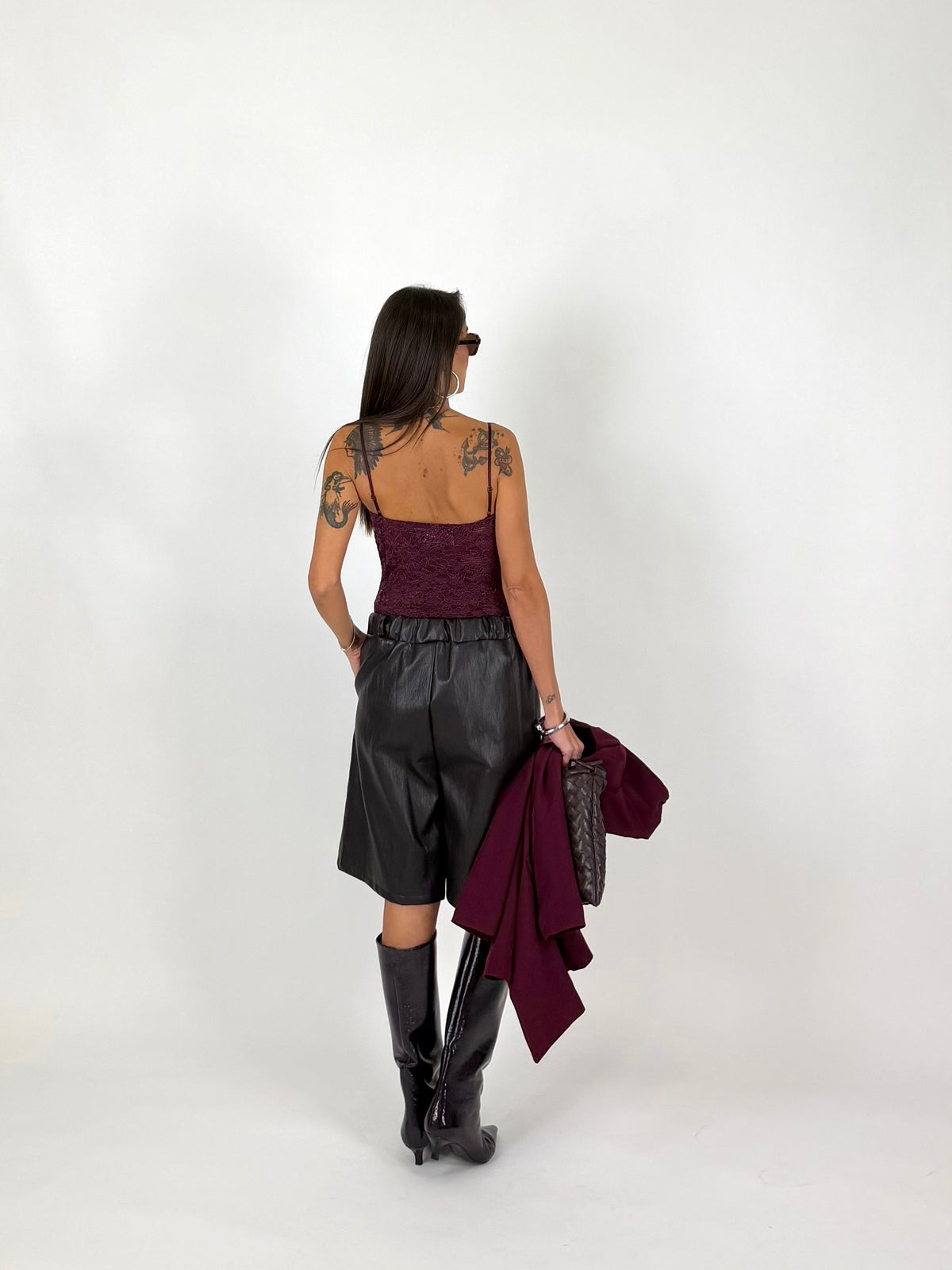 BERMUDA ECOPELLE MOKA