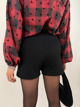 Carica l'immagine nel visualizzatore di Gallery, GONNA PANTALONCINO NERA
