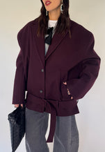 Carica l'immagine nel visualizzatore di Gallery, COAT PURPLE BELT
