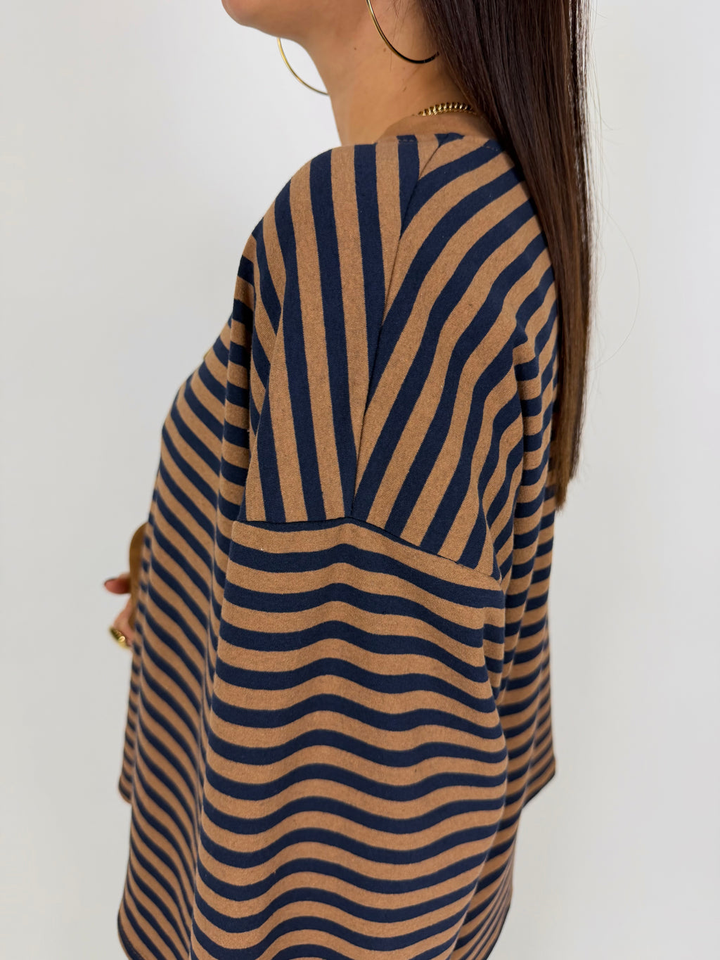 MAGLIA STRIPES NUTS