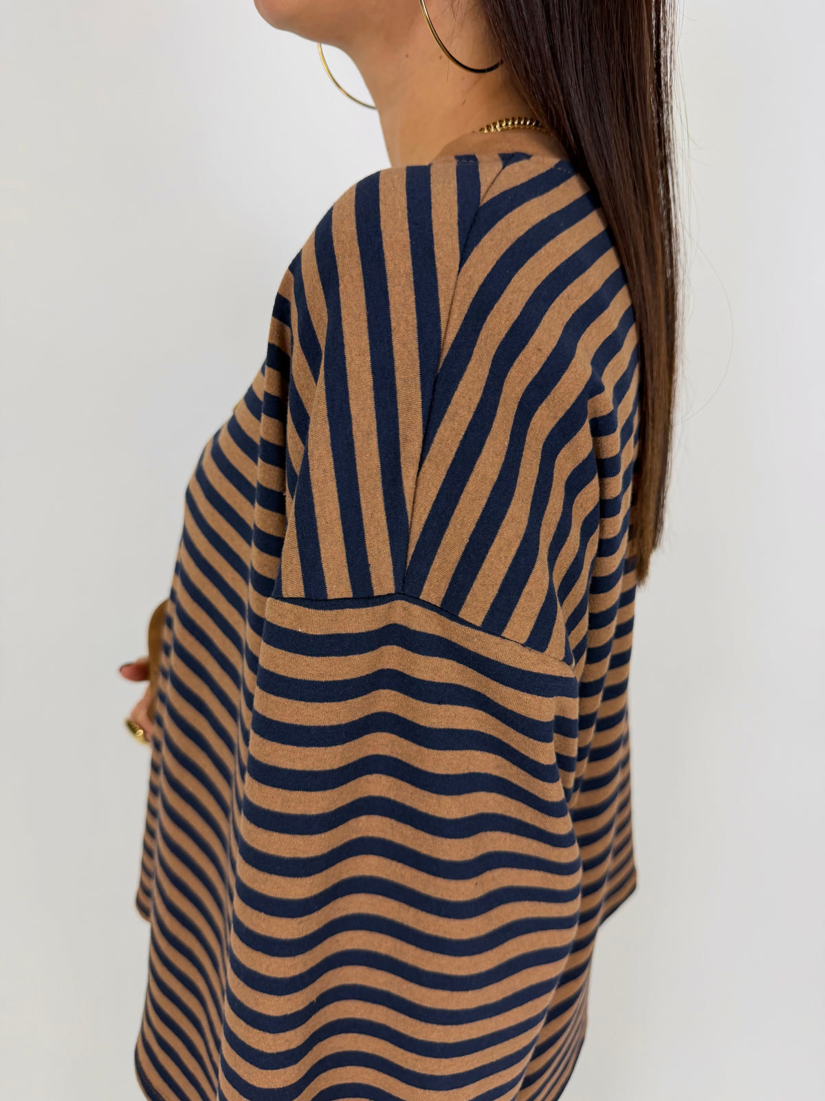 MAGLIA STRIPES NUTS