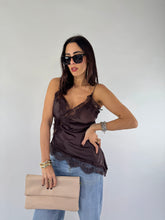 Carica l&#39;immagine nel visualizzatore di Gallery, TOP SLIP CACAO
