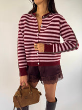 Carica l&#39;immagine nel visualizzatore di Gallery, CARDIGAN STRIPES ROSA
